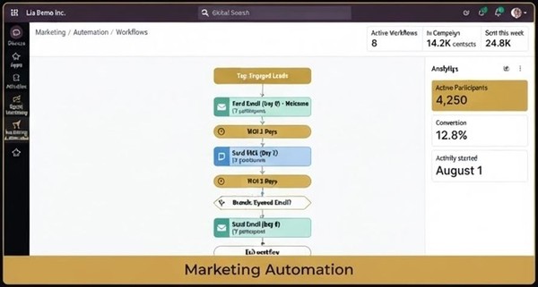 Marketing module in Lia Desk
