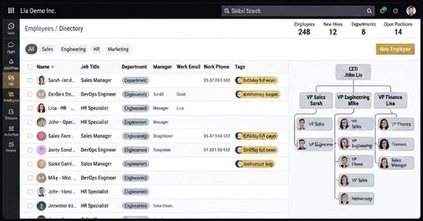 People module in Lia Desk
